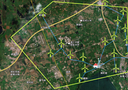 自尋優(yōu)的布機方案/道路設計/集電線(xiàn)路設計