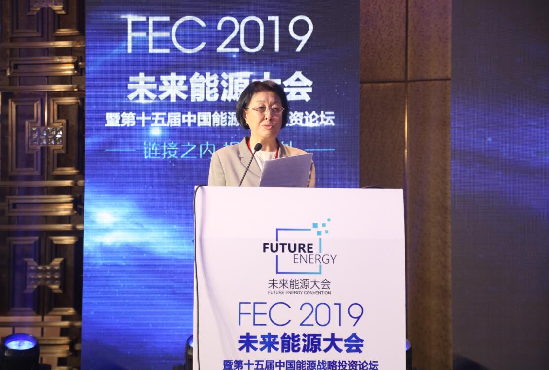 未來(lái)能源大會(huì )組委會(huì )主任馮麗雯致辭